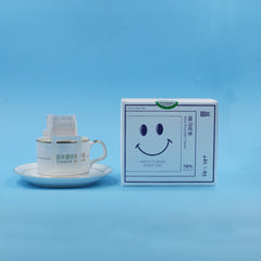 Factory Direct Boxed Simple Fragrant Hanging Ear Coffee Wholesale Organic Premium Hanging Ear Black Coffee 10g*10 Bags